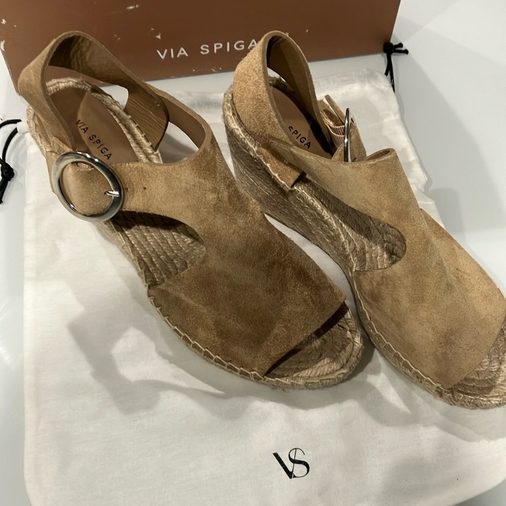 Via Spiga, Desert Tan Sandals from Bloomingdale’s